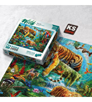 Ks Games Tigers İdyll 2000 Parça Puzzle