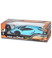 Hızlı ve Öfkeli 1:14 Uzaktan Kumandalı Şarjlı Araba Turkuaz 3857A