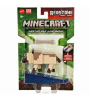 Mi̇necraft Aksesuarlı Fi̇gür Chestnut Wolf JJR90