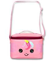 Unicorn Desenli Pembe Termal Okul Beslenme Çantası