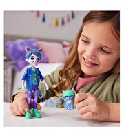 Enchantimals Popüler Karakter Bebekler Cole Cat ve Claw HNT59