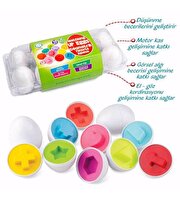 Geometrik Yumurta Eşleme Oyunu 10'lu