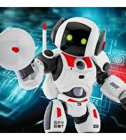 Xtrem Bots Yürüyebilen Kumandalı Sesli Robot James Spybot