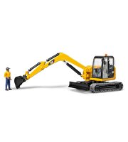 Bruder Cat Mini Ekskavatör ve İnşaat İşçisi