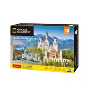 Nessiworld National Geographic 3D Puzzle Neuschwanstein Kalesi Almanya