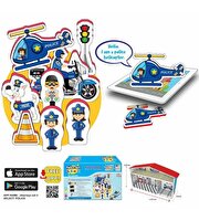 Akar Oyuncak Meslek Seti Polis Karakol Ev