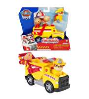 Paw Patrol Fire Rescue Figür ve Kurtarma Aracı Rubble