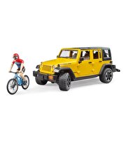 Bruder Jeep W. Rubicon ve Bisiklet Sürücüsü