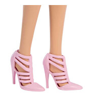 Barbie Deluxe Style Pembe Ceketli Bebek JJN69