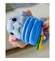 Fisher Price Deniz Dostları 2'si 1 Arada Silikon Çıngırak Walrus JHB56