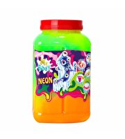 Mr. Boo Mega Neon Slime Neon Yeşil Turuncu 1000 Gr