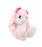 Sakallı Pembe Tavşan 45 Cm