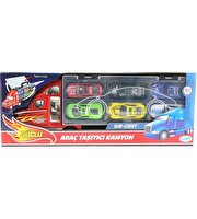 Fırlatma Rampalı Araç Taşıyıcı Kamyon Kırmızı