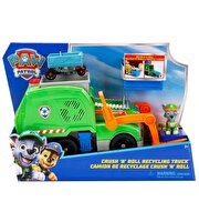 Paw Patrol Rocky ve Crush N Roll Geri Dönüşüm Aracı