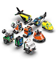 LEGO City Uçak Servis Kamyonu ve Hoverkraft Karışımı 60505