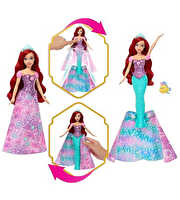 Disney Prensesi Ariel Dönüşen Moda Bebeği JLK19