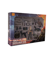 Kadın Figürlü Dinozor Seti