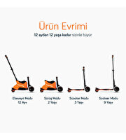 SmarTrike Xtend Büyüyebilen Ride On Scooter Turuncu