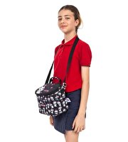 Kuromi Desenli Termal Beslenme Çantası Siyah