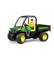 Bruder John Deere Gator 855D ve Bworld Adam