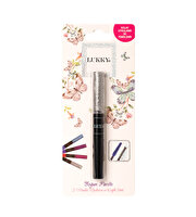 Lukky 2'si 1 Arada Maskara ve Kirpikler Simi Gümüş