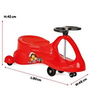 Pilsan Bin Git Play Car Kırmızı