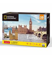 Nessiworld National Geographic 3D Puzzle Big Ben Saat Kulesi