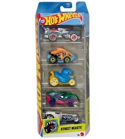 Hot Wheels Beşli Araba Seti Street Beasts JBJ90