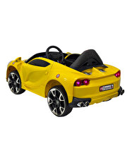 Favori Gt 12 Volt Akülü Araba Sarı