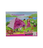 Kaibibi Bebek Kampta Çadırlı Oyun Seti