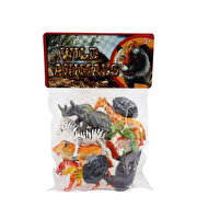 Wild Animals Poşetli 9 Parça Hayvan Seti