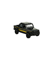 Die Cast 1:32 Sesli ve Işıklı Çek Bırak 4x4 Kamyonet Siyah