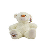 Crinkle Cream Teddy Bear 40 Cm