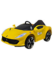 Favori Gt 12 Volt Akülü Araba Sarı
