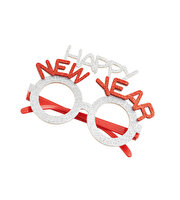 Yılbaşı Konsept New Year Yazılı Gözlük