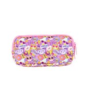 Kaukko Kids 3 Bölmeli Cute Face Cat Kalem Çantası