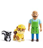 Paw Patrol 3’lü Figür Seti Rubble Ve Mr. Porter