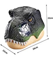 Işıklı ve Sesli T-Rex Maskesi