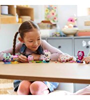 LEGO Gabby’s Dollhouse Gabby’nin Parçalarla İnşa Edilen Kedi Arkadaşları 11215