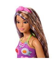 Barbie Büyüleyici Parti Bebekleri Çiçekli Elbiseli Bebek JJN57