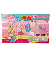 Cindy Makyaj Masalı Dolaplı Oyun Seti Pembe Elbiseli