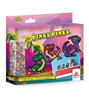 Pixel Pixel Boncuk Etkinlik Seti Dinozorlar