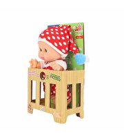 Masal Anlatan Bebiş Bebek Kırmızı Puantiyeli