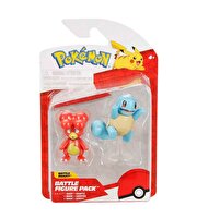 Pokemon Battle Fi̇gürler Magby ve Squirtle