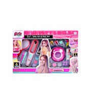 Girl's Creator Saç Tebeşi̇ri̇ Ve Tırnak Tasarımı Oyun Seti̇
