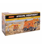 Polesie Prestij Kırmızı Kasalı Sarı Kamyonet