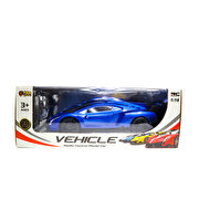 1:16 Ölçekli Uzaktan Kumandalı Şarjlı Lacivert Lamborghini