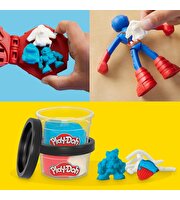 Play Doh Marvel Figürü ve Oyun Hamuru Seti Captain America G0056