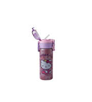 Hello Kitty Çift Fonksiyon Kapaklı Çelik Matara 600 Ml