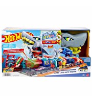 Hot Wheels Şehri Muhteşem Köpek Balığı Araba Yıkama Oyun Seti HTN82